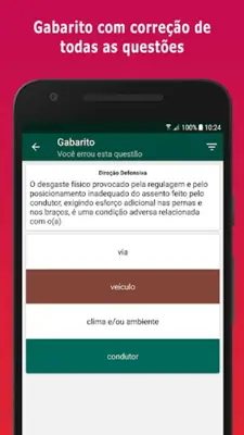 Simulado Detran ES - 2023 android App screenshot 1