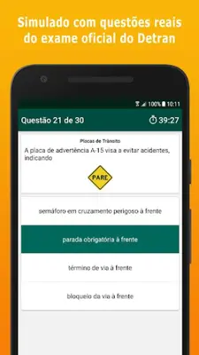 Simulado Detran ES - 2023 android App screenshot 3