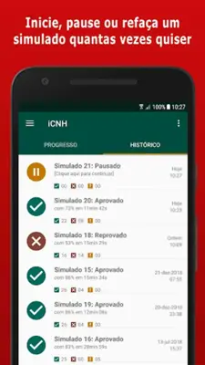 Simulado Detran ES - 2023 android App screenshot 6